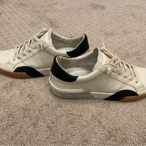 Like new Dolce Vita ZINA white leather sneakers. Worn once.